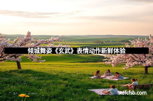 倾城舞姿《玄武》表情动作新鲜体验